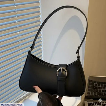 Women's Rexine Plain Shoulder Bag