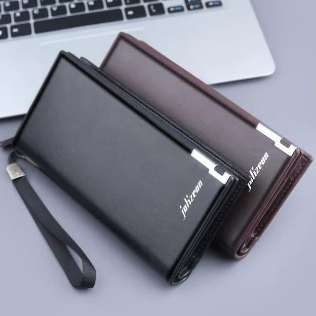 Brown PU Leather Girls Clutch for Formal Wear