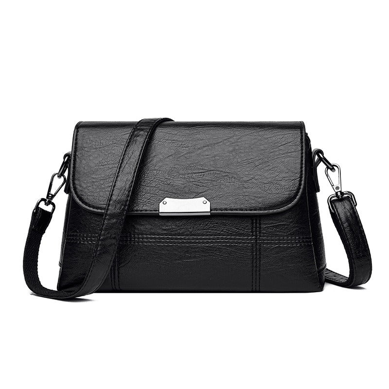 black  Korean Style Messenger Bag for Women